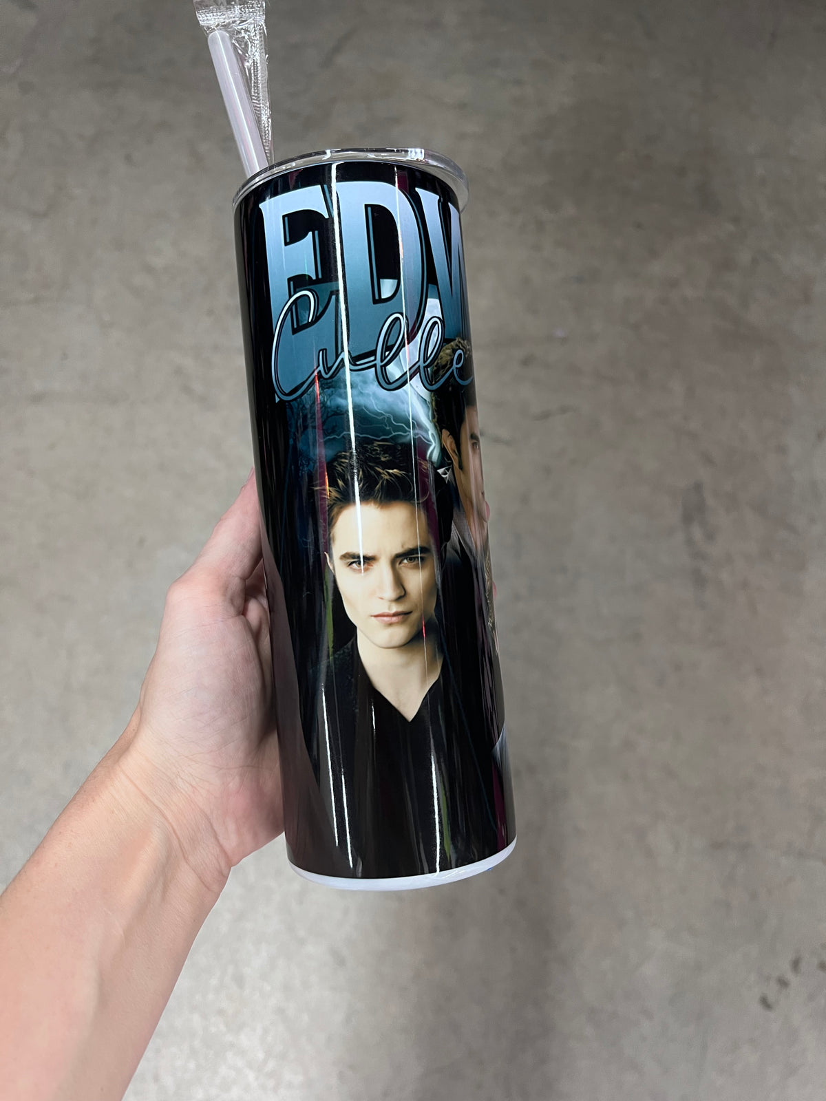 20oz Tumbler | Team Edward Cullen Twilight | Vampire Fandom Aesthetic