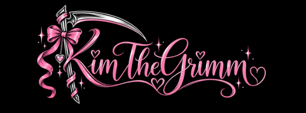 KimTheGrimms logo for the pop culture boutique 